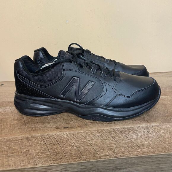 Size 13 New Balance 411 v1  WALKING Triple Black MA411LK1  Men’s shoes sneakers - Picture 3 of 7